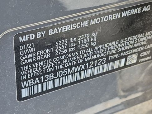 Used 2021 BMW 530i xDrive w/ Premium Package AWD/4WD image 35