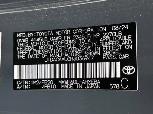 Used 2024 Toyota Prius LE FWD image 22
