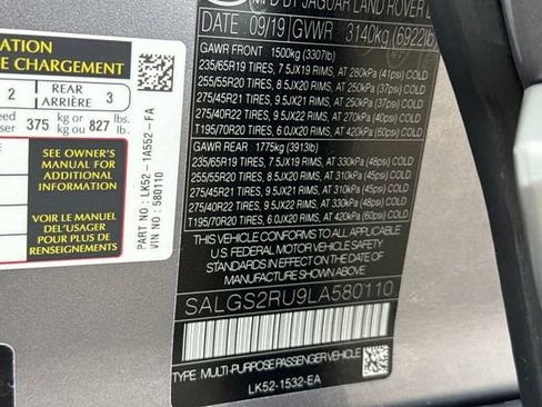 Used 2020 Land Rover Range Rover HSE AWD/4WD image 26