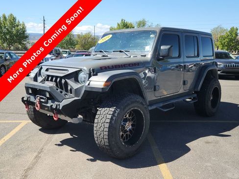 Used 2019 Jeep Wrangler Unlimited Rubicon w/ Uconnect 4C Nav & Sound Group AWD/4WD image 4