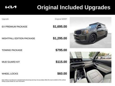 Used 2021 Kia Telluride EX w/ EX Premium Package AWD/4WD image 2