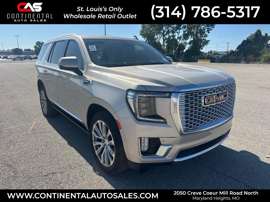 Used 2021 GMC Yukon Denali w/ Denali Premium Package RWD image 1