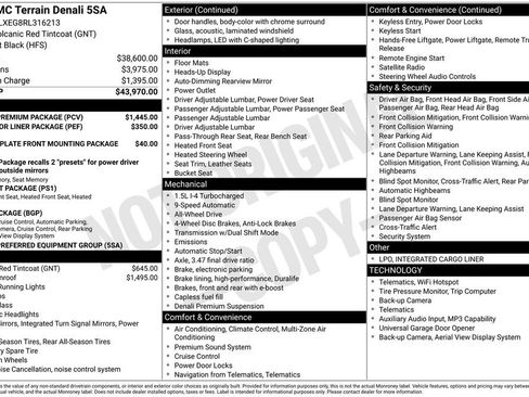 Used 2024 GMC Terrain Denali w/ Denali Premium Package image 31