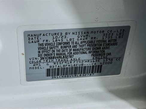 Used 2024 Nissan Versa S image 38