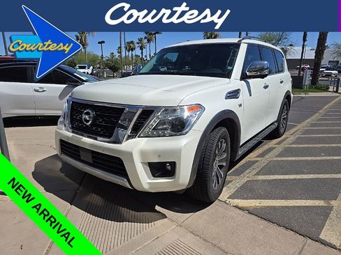 Used 2017 Nissan Armada SL w/ Moonroof Package RWD image 1
