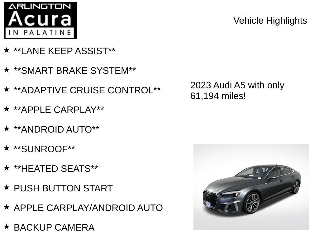 Used 2023 Audi A5 2.0T Premium Plus AWD/4WD image 7