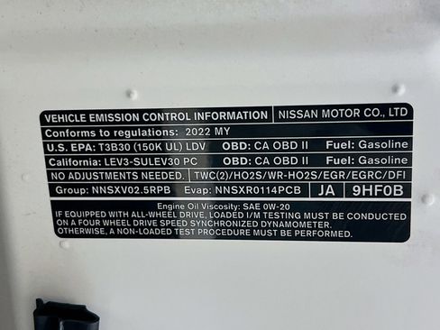 Used 2022 Nissan Altima 2.5 SR FWD image 20