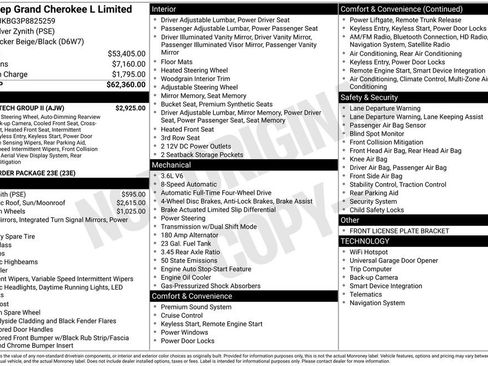 Used 2023 Jeep Grand Cherokee L Limited w/ Luxury Tech Group II image 4