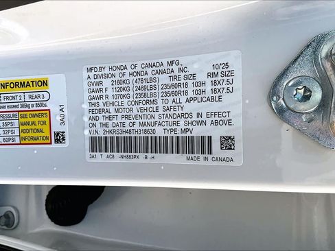 Used 2026 Honda CR-V EX image 34