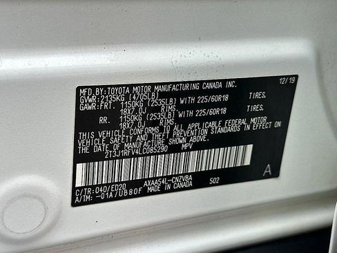 Certified 2020 Toyota RAV4 TRD Off-Road image 30