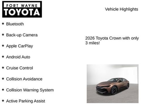 New 2026 Toyota Crown Platinum AWD/4WD image 7
