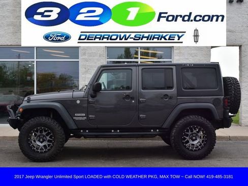 Used 2017 Jeep Wrangler Unlimited Sport w/ Quick Order Package 24S AWD/4WD image 2