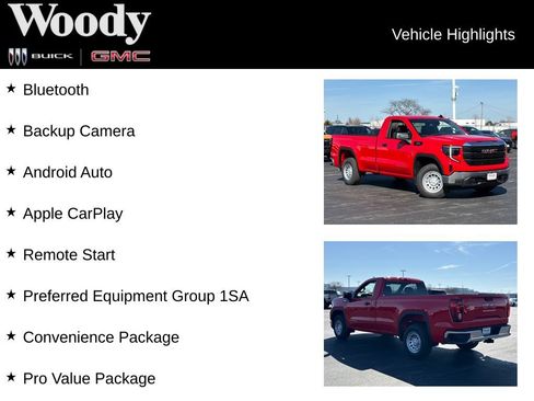 New 2026 GMC Sierra 1500 Pro w/ Pro Value Package RWD image 3
