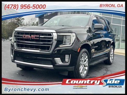Used 2022 GMC Yukon SLT w/ SLT Premium Package image 1
