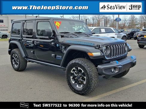 Certified 2025 Jeep Wrangler Unlimited Rubicon 4xe w/ Safety Group image 1