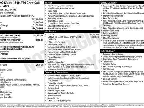 Used 2026 GMC Sierra 1500 AT4 w/ Technology Package AWD/4WD image 44