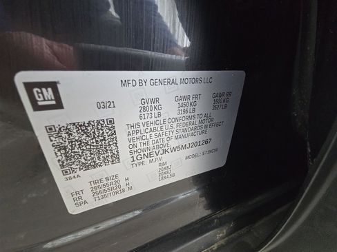 Used 2021 Chevrolet Traverse RS w/ LPO, Floor Liner Package image 34