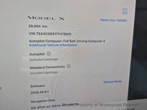 Used 2026 Tesla Model X AWD/4WD image 3