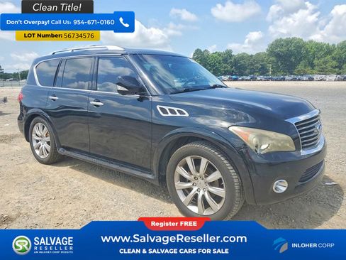 Used 2012 INFINITI QX56 2WD w/ Deluxe Touring Pkg image 5