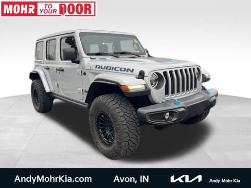 Used 2022 Jeep Wrangler Unlimited Rubicon 4xe w/ Cold Weather Group image 1