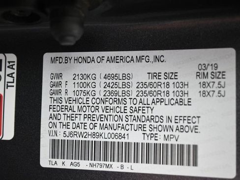 Used 2019 Honda CR-V EX-L image 10