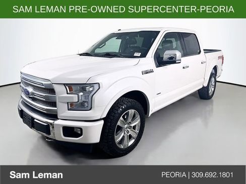 Used 2017 Ford F150 Platinum w/ Equipment Group 701A Luxury AWD/4WD image 3