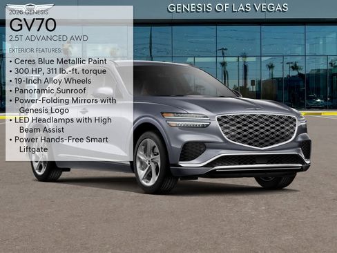 New 2026 Genesis GV70 2.5T Advanced image 3