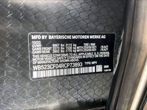 Certified 2024 BMW iX xDrive50 w/ Sport Package image 30