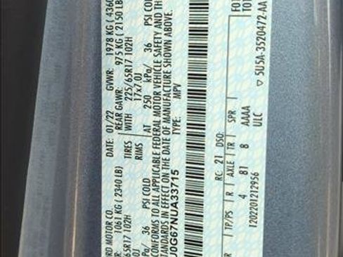 Used 2022 Ford Escape SE FWD image 29