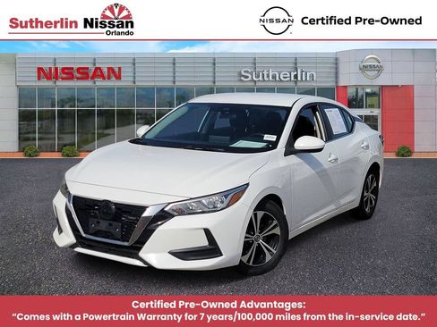 Certified 2022 Nissan Sentra SV FWD image 1