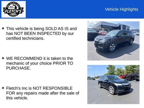 Used 2014 Acura MDX SH-AWD image 2