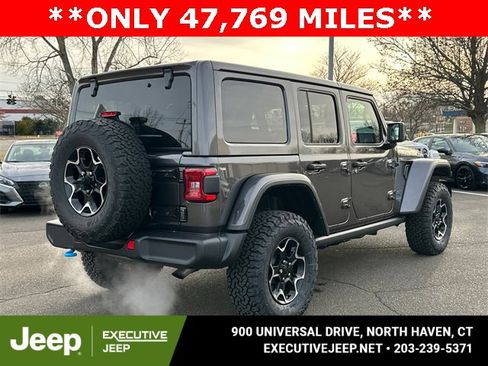 Used 2022 Jeep Wrangler Unlimited Rubicon 4xe w/ Cold Weather Group image 2