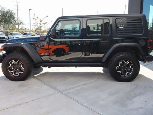 Used 2022 Jeep Wrangler Unlimited Rubicon 4xe w/ Steel Bumper Group image 7