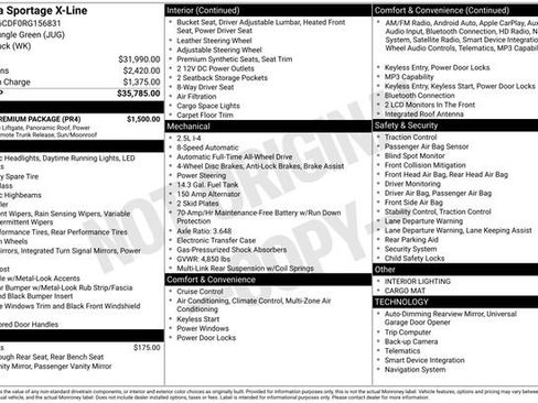 Certified 2024 Kia Sportage X-Line w/ X-Line Premium Package AWD/4WD image 39