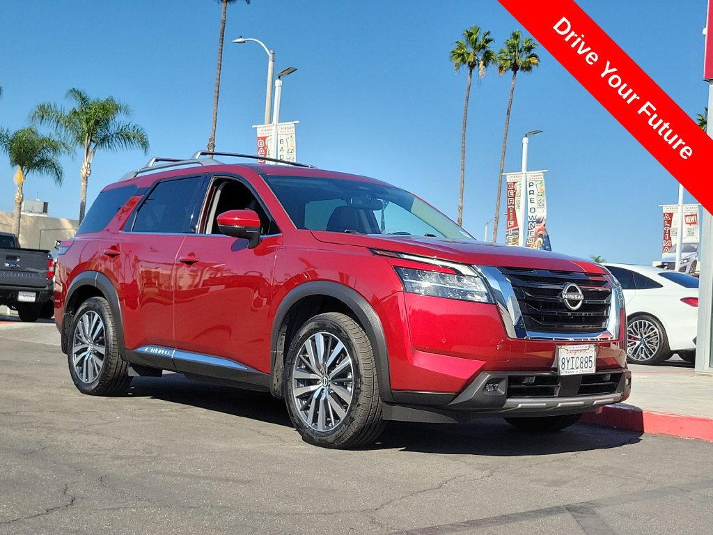 Used 2022 Nissan Pathfinder Platinum w/ Cargo Package FWD image 37