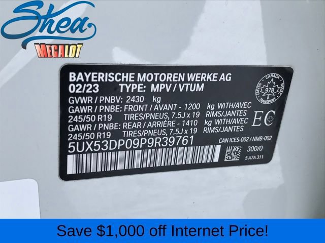 Used 2023 BMW X3 xDrive30i AWD/4WD image 26