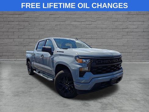 Used 2024 Chevrolet Silverado 1500 Custom w/ LPO, Dark Essentials Package AWD/4WD image 1