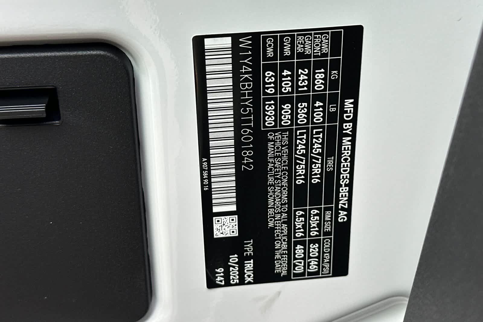 New 2026 Mercedes-Benz Sprinter 2500 image 26