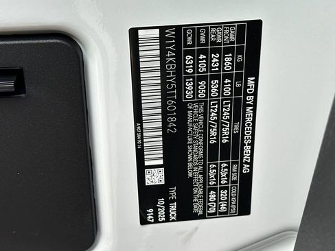 New 2026 Mercedes-Benz Sprinter 2500 image 26