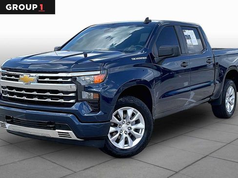 Used 2022 Chevrolet Silverado 1500 Custom RWD image 1