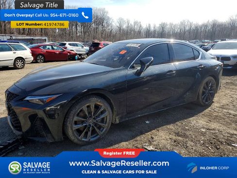 Used 2023 Lexus IS 350 F Sport w/ Memory Package AWD/4WD image 1