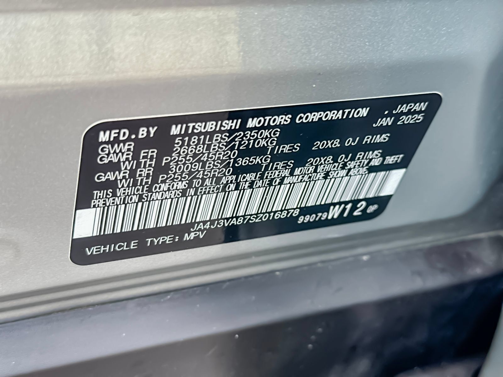 Used 2025 Mitsubishi Outlander SE FWD image 29