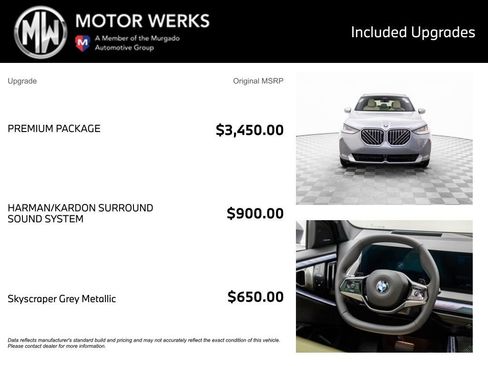 New 2026 BMW X3 xDrive30 w/ Premium Package image 4