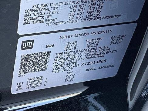 New 2026 Chevrolet Silverado 1500 LTZ w/ Technology Package image 33