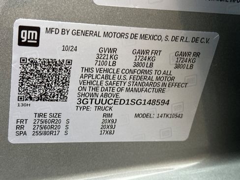 New 2025 GMC Sierra 1500 Elevation w/ LPO, Elevation Black Package image 26