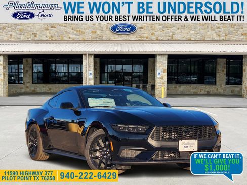 New 2026 Ford Mustang Coupe w/ Mustang Nite Pony Package image 1