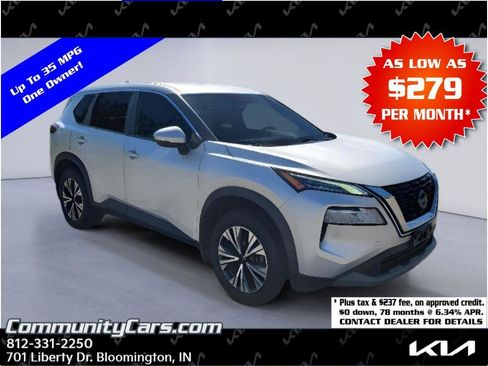 Used 2022 Nissan Rogue SV AWD/4WD image 1