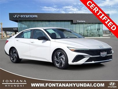 Certified 2025 Hyundai Elantra Sport