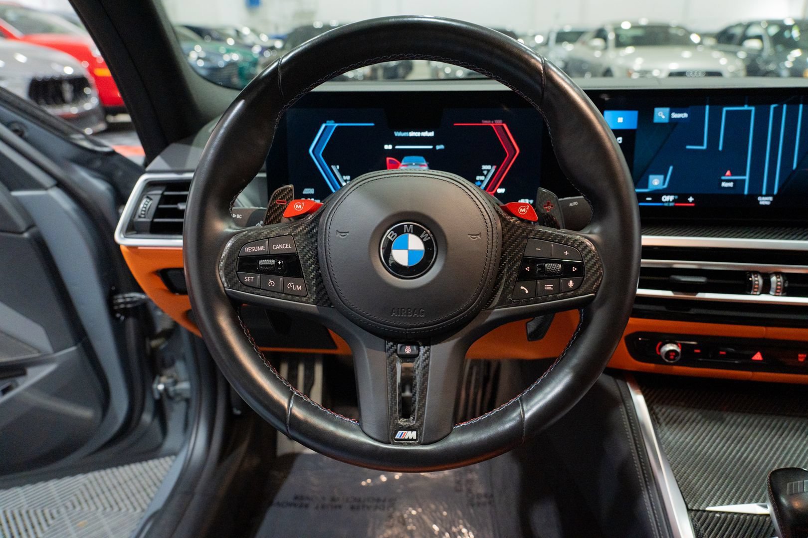 Used 2023 BMW M3 Competition w/ M Carbon Exterior Package RWD image 46