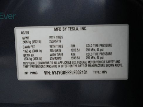 Used 2020 Tesla Model Y Performance image 26